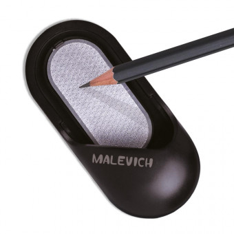 Зажим для бумаги с наждаком для заточки карандаша Малевичъ/195058