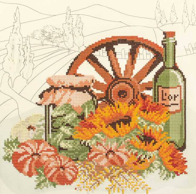 Алмазная мозаика "Урожайный год" 30 х 30 см, ФРЕЯ/ALVR-09 104 Алмазная мозаика "Урожайный год" 30 х 30 см, ФРЕЯ/ALVR-09 104