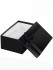 Набор прямоугольных коробок "Однотонные черные с лентой (черн.)"3в1(19х12х7,5-15х10х5см) КОР-4555 Набор прямоугольных коробок "Однотонные черные с лентой (черн.)"3в1(19х12х7,5-15х10х5см) КОР-4555