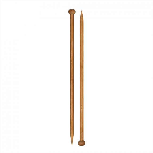 Спицы d10.0мм прямые, бамбук 35см, Gamma Спицы d10.0мм прямые, бамбук 35см, Gamma