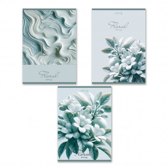 Тетрадь А4 48 клетка "Лёгкость весны" скрепка, Светоч/Т152_01754 (6/48)