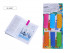 Набор закладок магнитных, 6 шт., с линейкой, 12х2см, ассорти 6 цветов, ОПП- упаковка (10)