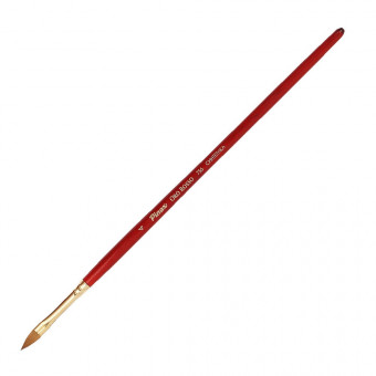 Кисть плоскоовальная язык №4 "Oro Rosso" синтетика, Pinax/756004