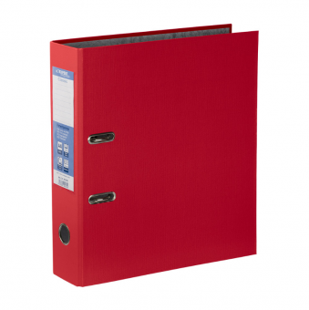 Регистратор А4 75мм арочный механизм, PVC, красный, Classic Expert Complete/25164 (50)