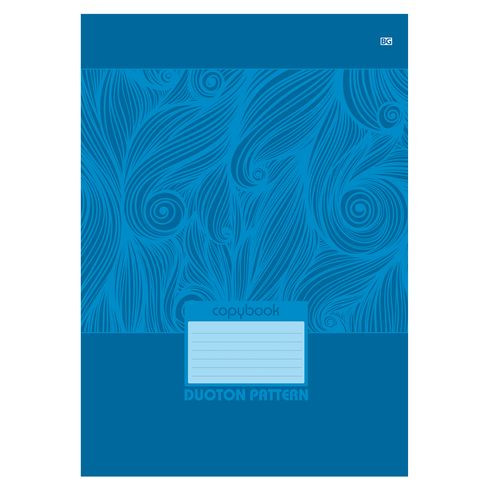 Тетрадь для записей А4 скоба 80л. одна линия "Duoton pattern"