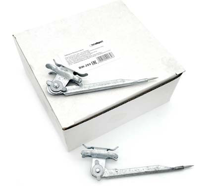 Циркуль INTELLIGENT AQ-105/BW-289 "Козья ножка" металл (25/750)