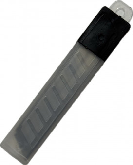 Лезвия для ножа 18 мм нержавеющая сталь,10шт, MiC/288850 (10)