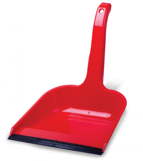 Совок для мусора, высокая рукоятка 20 см, резиновая кромка, пластик, цвет ассорти Совок для мусора, высокая рукоятка 20 см, резиновая кромка, пластик, цвет ассорти