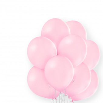 Набор воздушных шаров размер 18, цвета монохром, 5 видов,50шт, MAG-260133