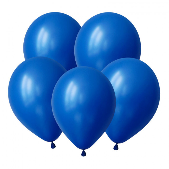 Набор воздушных шаров размер 18, цвета монохром, 5 видов,50шт, MAG-260133