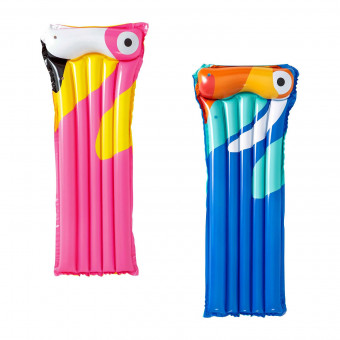 Матрас 183х76см для плавания "Тропическая птица", Bestway Рыжий Кот/44021