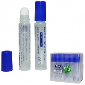 Клей 40мл силикатный  с губч.дозатором, MAYLOTT/MY-2021 (24)