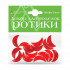 Декоративные элементы "Ротики" 30мм, красные, BV/2-527/04 Декоративные элементы "Ротики" 30мм, красные, BV/2-527/04