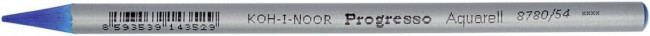 Карандаш цельнографитный в лаке, кобальтово-синий темный, Progresso Koh-I-Noor/8780054001KS (12) Карандаш цельнографитный в лаке, кобальтово-синий темный, Progresso Koh-I-Noor/8780054001KS (12)