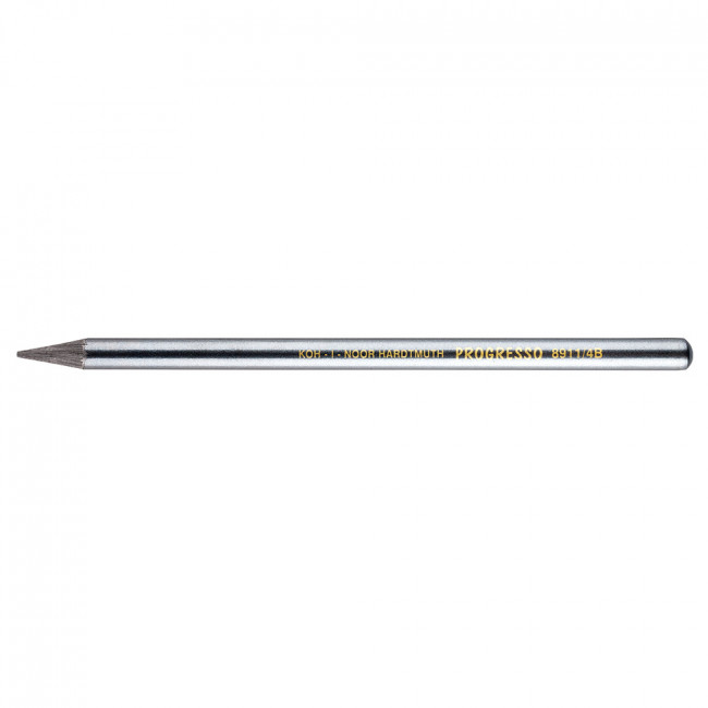 Карандаш 4В цельнографитный в лаке, графитовый, Progresso Koh-I-Noor/891104B004PZ (12)