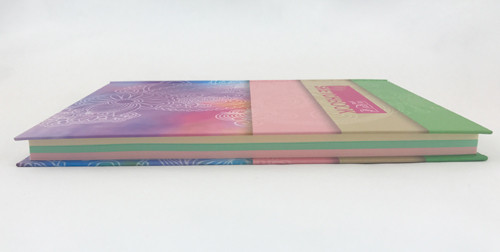 ББ5_7Бц120_лам 3602 Бизнес-блокнот (скетчбук) 120л. А5 "My Sketchbook" (ассорти) матовая ламинация, трёхцветный тонированный блок