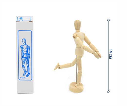 Манекен CR-66 "Человек" 14см, художественный, из дерева, в к/кор (1/300) Манекен CR-66 "Человек" 14см, художественный, из дерева, в к/кор (1/300)