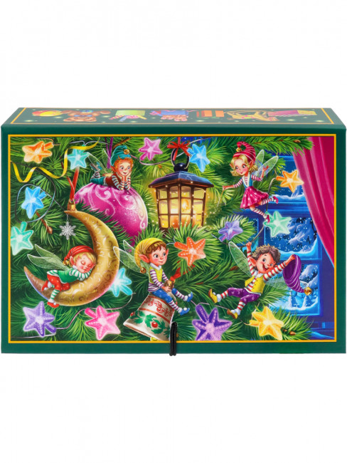 Коробка-книга "Волшебный Новый год" (120х180х50) MILAND/КК-7002
