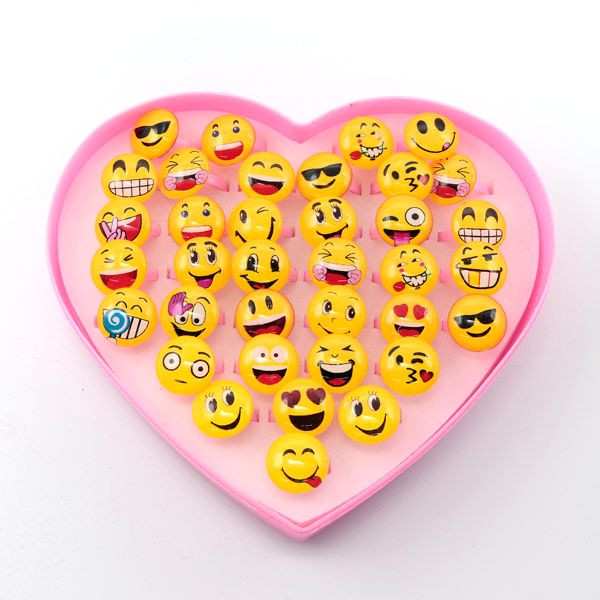 Колечки детские CL 000789-8, 36 шт (1)