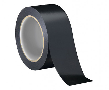 Клейкая лента (скотч) 48мм*50 МЕТРОВ*43мкм чёрная  (72)
