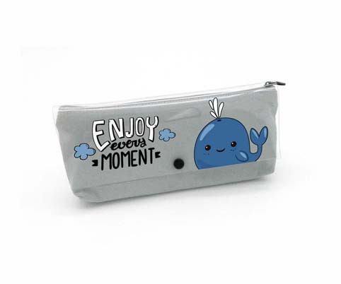 Пенал   BY-500 "Кит" серый с прозрачным силиконовым клапаном на кнопке (1/12/240) Пенал   BY-500 "Кит" серый с прозрачным силиконовым клапаном на кнопке (1/12/240)