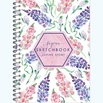 Блокнот для зарисовок А5 60л "Акварельные истории 2" гребень, Полином/3125 (10) Блокнот для зарисовок А5 60л "Акварельные истории 2" гребень, Полином/3125 (10)