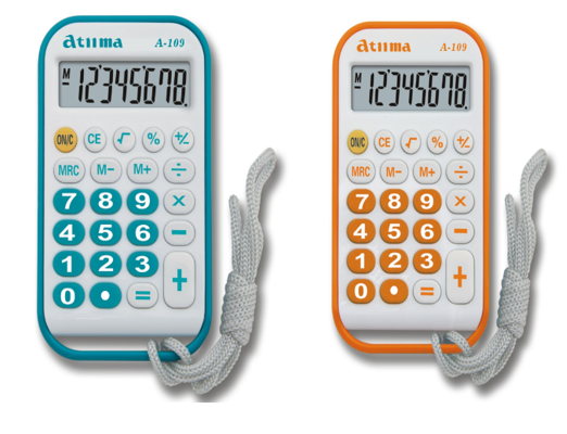 Калькулятор мини, карманный, размер - 109*65мм, Antima/A-109 (60)