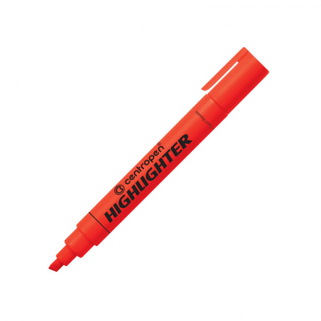Текстовыделитель, 1-4,6 мм, красный, клиновидный нак., CENTROPEN (10) Текстовыделитель, 1-4,6 мм, красный, клиновидный нак., CENTROPEN (10)