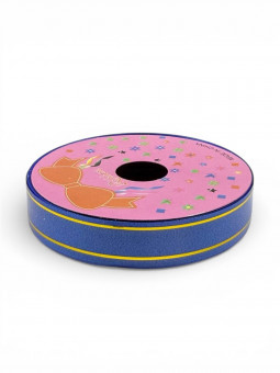 Лента 1,6см*6м декоративная, синяя, Магистр/MAG1,6*6-1127