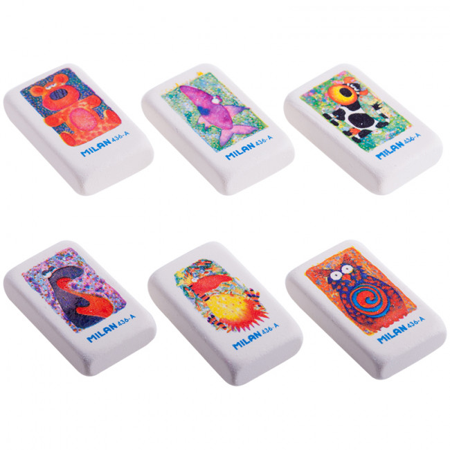 Ластик 39*23*9 мм 436-А прямоугольный, гибкий, из каучука, MILAN/CNM436A (36) Ластик 39*23*9 мм 436-А прямоугольный, гибкий, из каучука, MILAN/CNM436A (36)