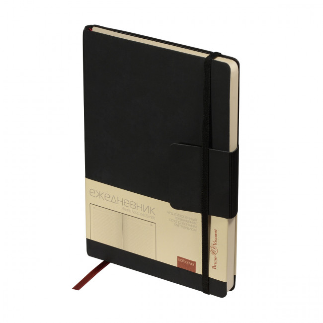 Еженедельник А5 136л недатированный "Zenith" на резинке, чёрный, BV/3-032/06 (20) Еженедельник А5 136л недатированный "Zenith" на резинке, чёрный, BV/3-032/06 (20)