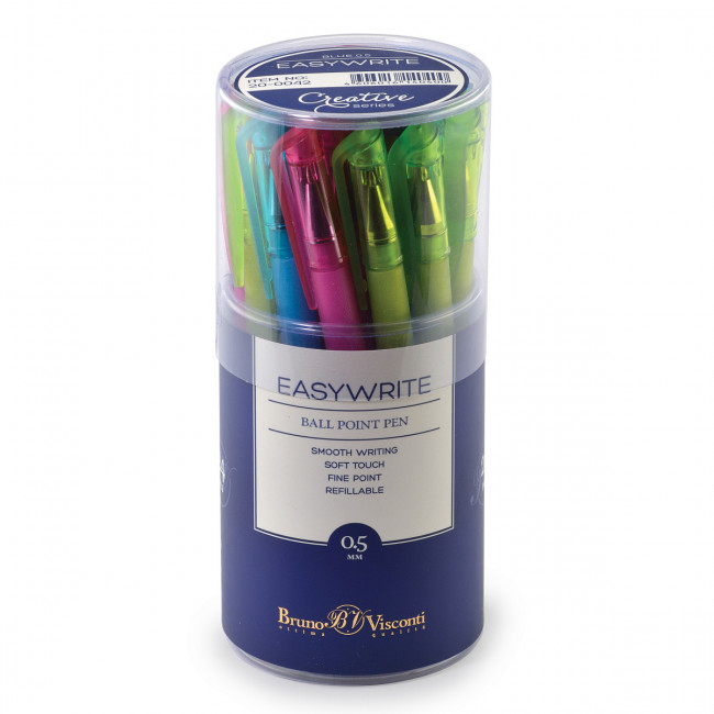 Ручка шариковая 0,5мм синяя "EasyWrite. Creative", 4 цвета ассорти, BV/20-0042 (24) Ручка шариковая 0,5мм синяя "EasyWrite. Creative", 4 цвета ассорти, BV/20-0042 (24)
