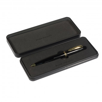 Ручка автоматическая 1,0мм синяя "Imperium", в металлическом футляре, черный корпус, BV/20-0389/13