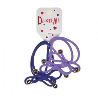 Набор резинок для волос, 4 шт, BV/2-712/29 (12)