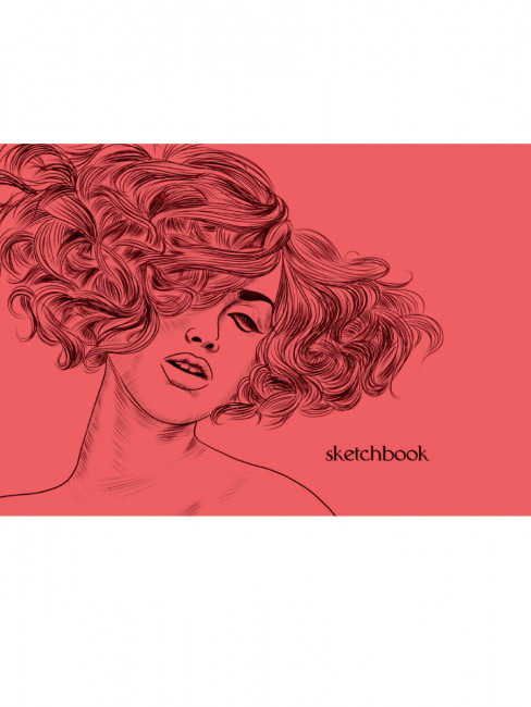 Скетчбук "Девушка". Формат: 180x118 128стр, MyArt Проф-Пресс Скетчбук "Девушка". Формат: 180x118 128стр, MyArt Проф-Пресс