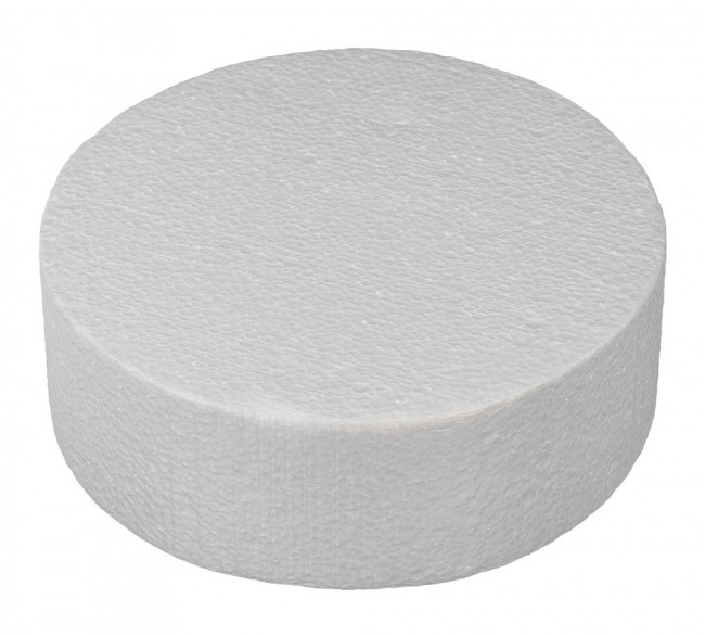 Заготовка d 200мм для декорирования "Диск" пенопласт, 1шт, Love2art/DPZ-S №017