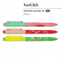 Ручка автоматическая 0,7мм синяя "FunClick. My refresht", BV/20-0297/09 (24)