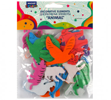 Декоративные элементы "Anima" из EVA на клеевом слое, Mazari/M-20014 (24)