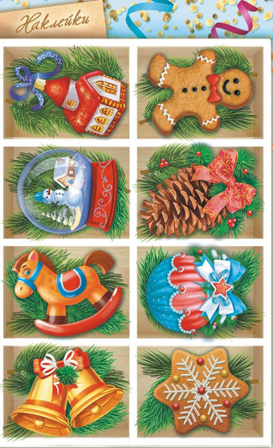 Наклейки (21глит.) НК НК-1633 (20)