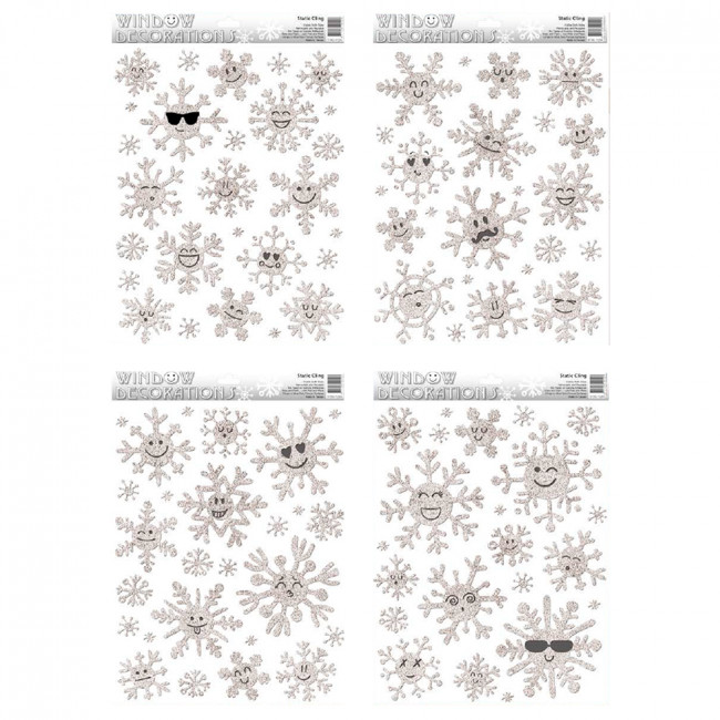НАКЛЕЙКА НА ОКНО, DARLENS «СНЕЖИНКИ СЕРЕБРИСТЫЕ», 300Х420 ММ, АССОРТИ, DL-DRL05148 (12) НАКЛЕЙКА НА ОКНО, DARLENS «СНЕЖИНКИ СЕРЕБРИСТЫЕ», 300Х420 ММ, АССОРТИ, DL-DRL05148 (12)