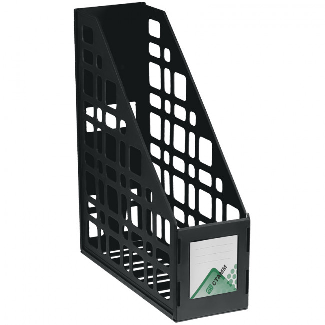 Лоток h 295мм для бумаг, вертикальный, сборный, черный, СТАММ/ЛТВ-63053/ЛТ12 (4) Лоток h 295мм для бумаг, вертикальный, сборный, черный, СТАММ/ЛТВ-63053/ЛТ12 (4)