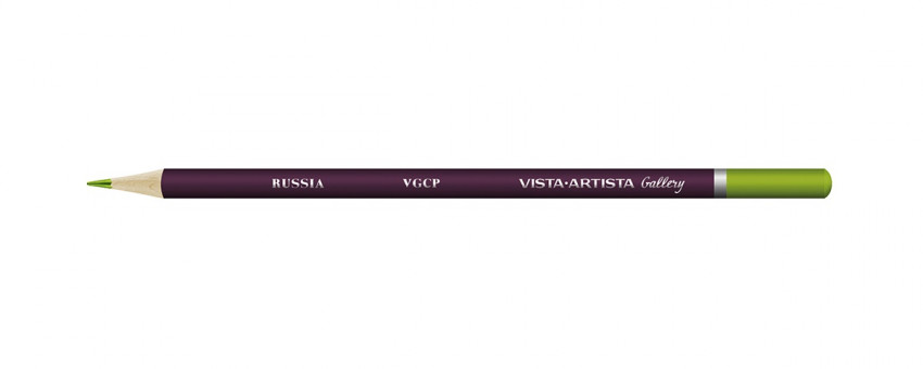 Карандаш цветной художественный заточенный 618 оливковый, Gallery VISTA-ARTISTA/VGCP 618 (6)