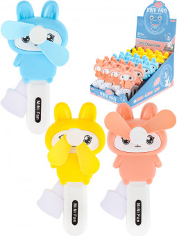 Вентилятор детский "Зайка", Рыжий Кот/ИК-0955 (24)