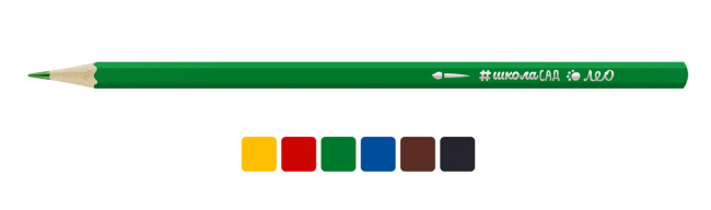 Набор акварельных карандашей 6цв "Учись" "ШколаСад" Лео (8/96) Набор акварельных карандашей 6цв "Учись" "ШколаСад" Лео (8/96)