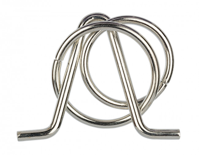 Головоломка металлическая "Кольца" 3 элемента, DELFBRICK/ DLM-10