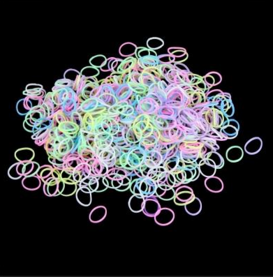 Набор "Плетем браслеты" на 600 резиночек "Фосфорный", MAYLOTT/8049,3675 (12)