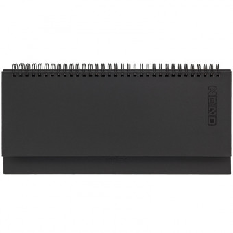 Планинг BASIC, евроспираль, датир.,2020, 128с., ф.290х105мм, черный