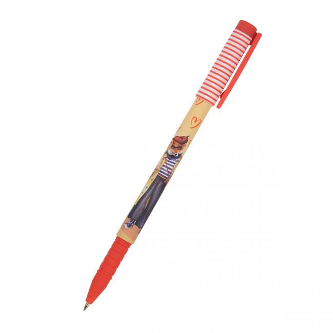 Ручка шариковая 0,5мм синяя "FunWrite. Лиса в кедах", BV/20-0212/71 (24) Ручка шариковая 0,5мм синяя "FunWrite. Лиса в кедах", BV/20-0212/71 (24)