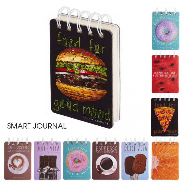 Блокнот А7 108л "Smart Journal", 10 видов ассорти, BV/3-559/03 (40) Блокнот А7 108л "Smart Journal", 10 видов ассорти, BV/3-559/03 (40)