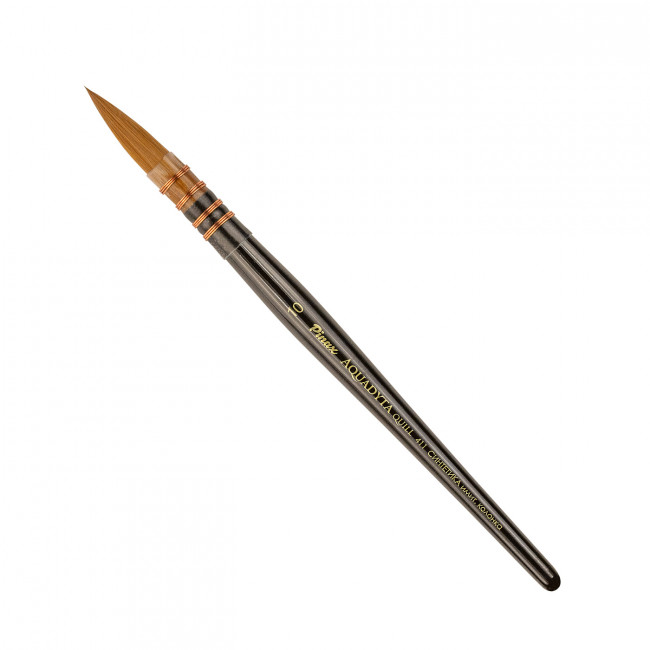 Кисть Pinax AQUADYTA Quill Синтетика КРУГЛАЯ N 10, 411010